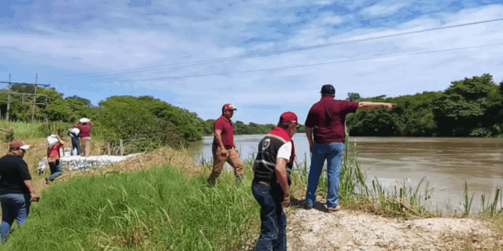 Río Palizada se mantiene estable; descartan evacuación en comunidades cercanas a Ciudad del Carmen