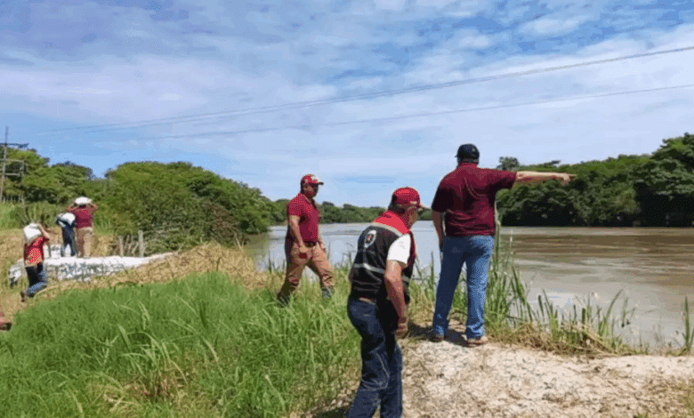 Río Palizada se mantiene estable; descartan evacuación en comunidades cercanas a Ciudad del Carmen