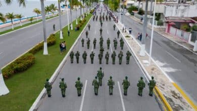 Se preparan en Campeche para el desfile del 16 de septiembre