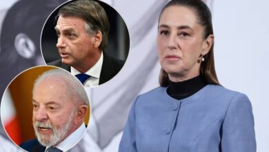 Sheinbaum evita pronunciarse sobre Bolsonaro y refrenda apoyo a Lula