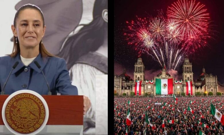Sheinbaum se prepara para ser la primera mujer en dar el Grito de Independencia