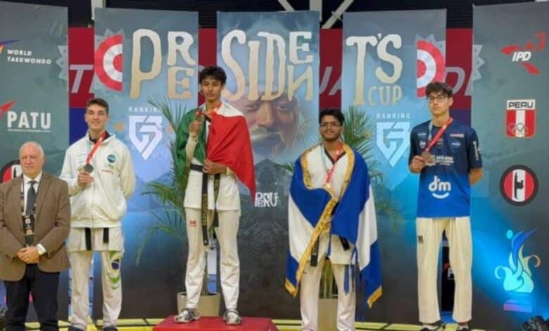 Taekwondoín de Campeche conquista Oro en Copa del Presidente 2025