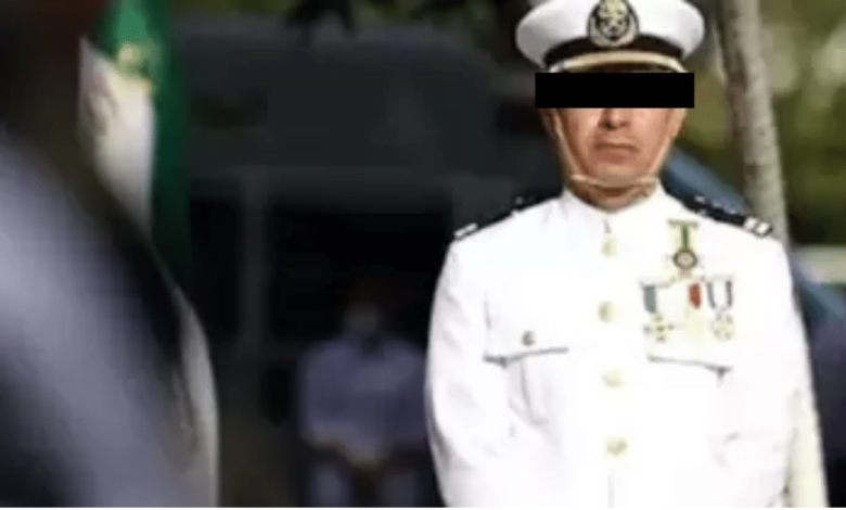 El vicealmirante Manuel Roberto Farías Laguna, sobrino político del exsecretario de Marina Rafael Ojeda.