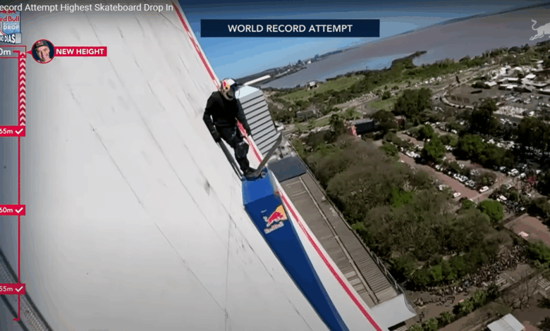 El ícono brasileño del skate, Sandro Dias —alias “Mineirinho”— se enfrenta al reto más ambicioso de su carrera: descender por la curva del edificio administrativo Fernando Ferrari (CAFF)