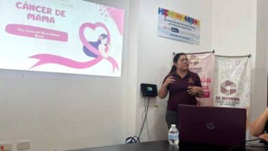 Acciones contra el cáncer de mama en Campeche durante octubre