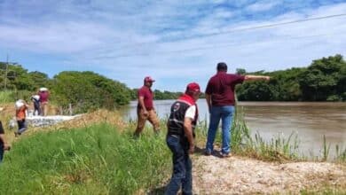 Ante creciente del Río Palizada refuerzan vigilancia las autoridades