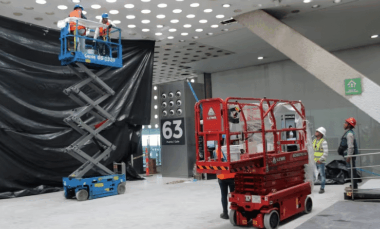 Avanza remodelación de la Terminal 2 del AICM con cierre temporal de salas