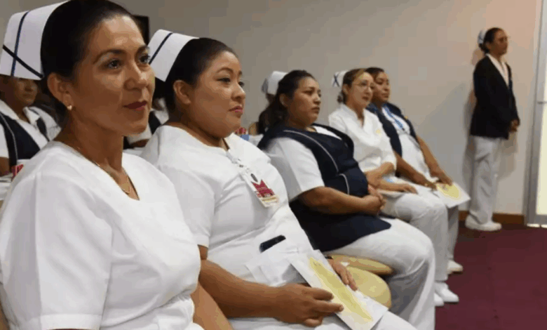 Campeche refuerza atención médica con 35 nuevas enfermeras en hospital de especialidades