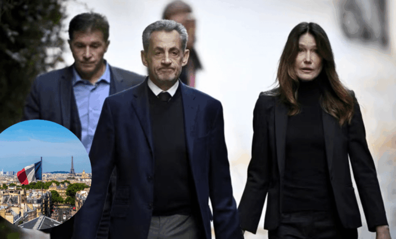Cárcel para el expresidente Nicolas Sarkozy ingresa a prisión y denuncia un “escándalo judicial” en Francia