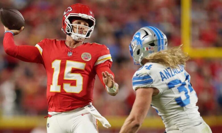 Chiefs dan golpe de autoridad y vencen a los Lions en la Semana 6 de la NFL