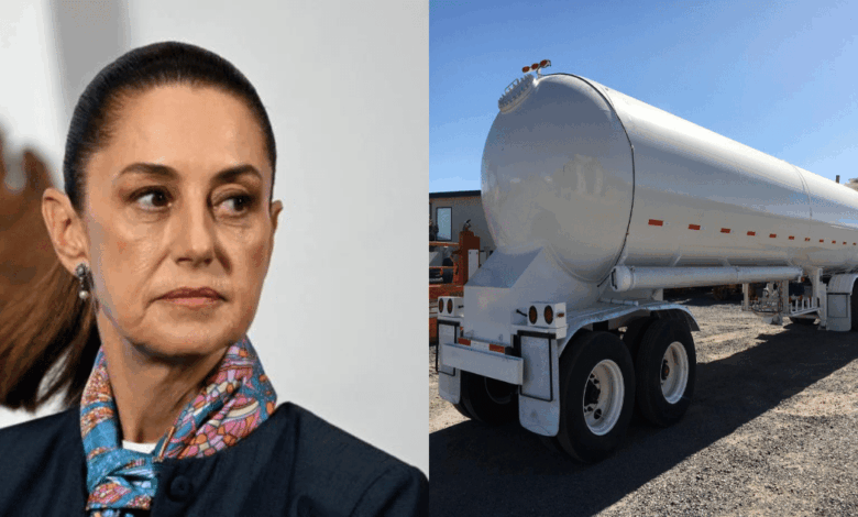 Claudia Sheinbaum anuncia centro de monitoreo para vigilar pipas de gas LP