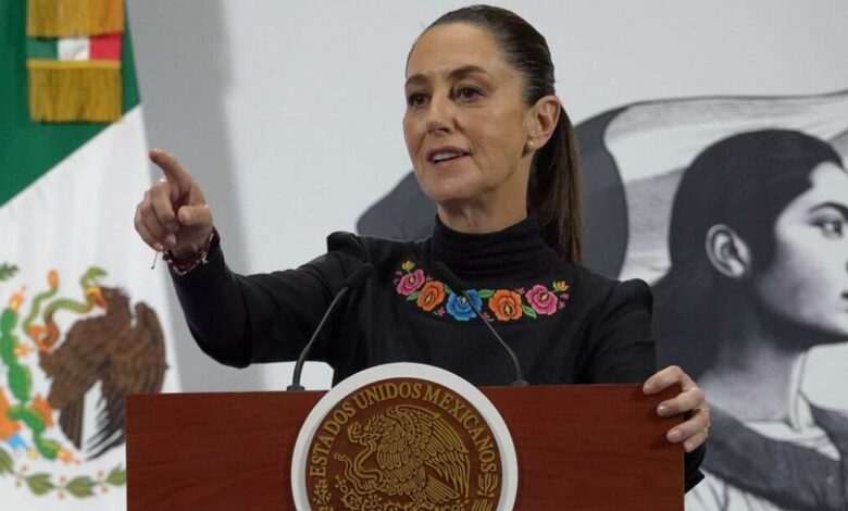 Claudia Sheinbaum celebra que se hable de paz en Medio Oriente