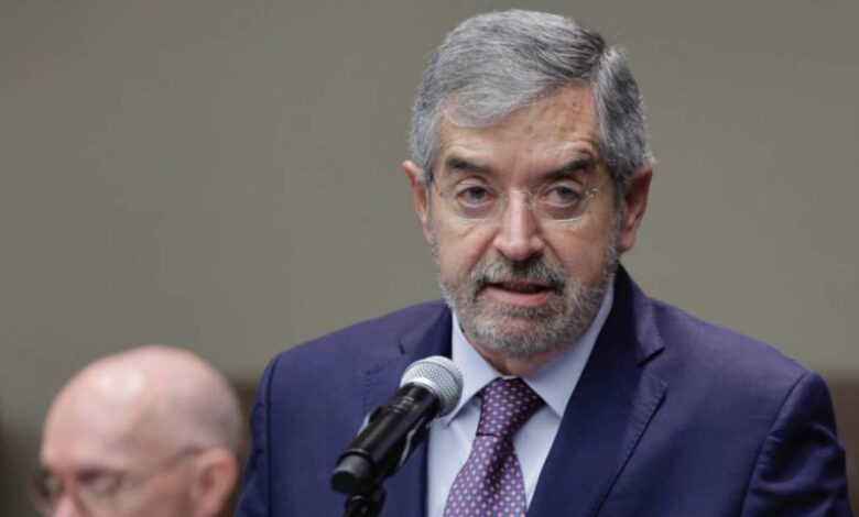 Comparece canciller Juan Ramón de la Fuente en el Senado