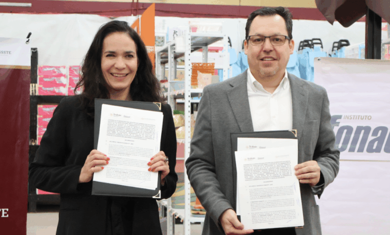 Firman convenio para facilitar a las y los trabajadores del país el acceso a un financiamiento en las mejores condiciones 
