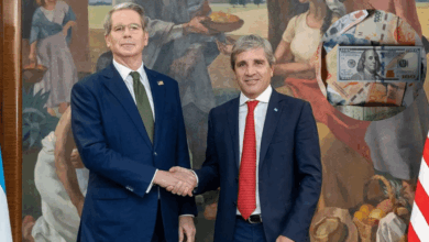 El Tesoro de EE. UU. interviene en la economía de Argentina y compra pesos para estabilizarla (Foto por EFE)