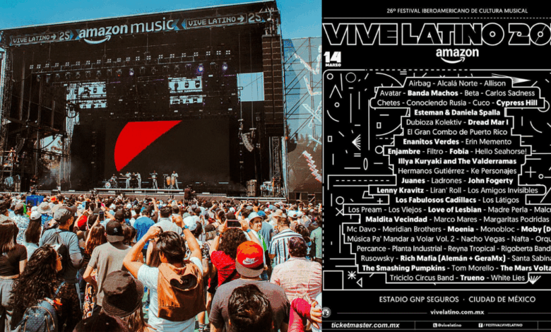 El Vive Latino 2026 anuncia un cartel histórico con Lenny Kravitz y Los Smashing Pumpkins