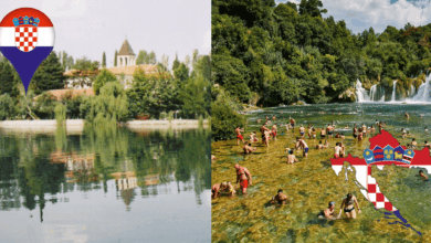 El milagro esmeralda Krka, el tesoro de Croacia donde puedes nadar entre cascadas y monasterios