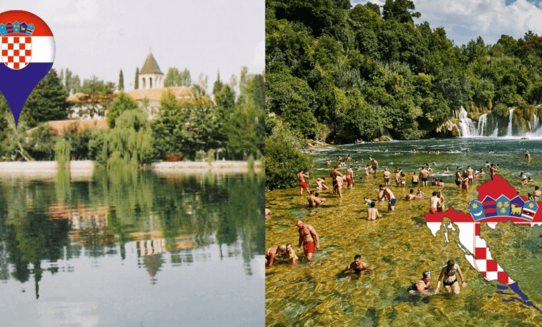 El milagro esmeralda Krka, el tesoro de Croacia donde puedes nadar entre cascadas y monasterios