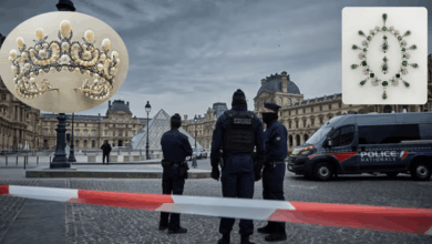El robo del siglo Ladrones se llevan 8 joyas de la corona francesa del Museo del Louvre