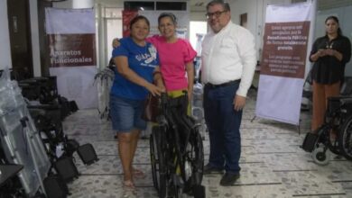 Entrega de aparatos funcionales continúa en comunidades vulnerables de Campeche
