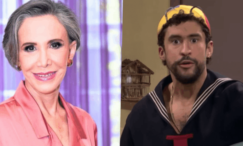 Florinda Meza reacciona al sketch de Bad Bunny sobre “El Chavo”