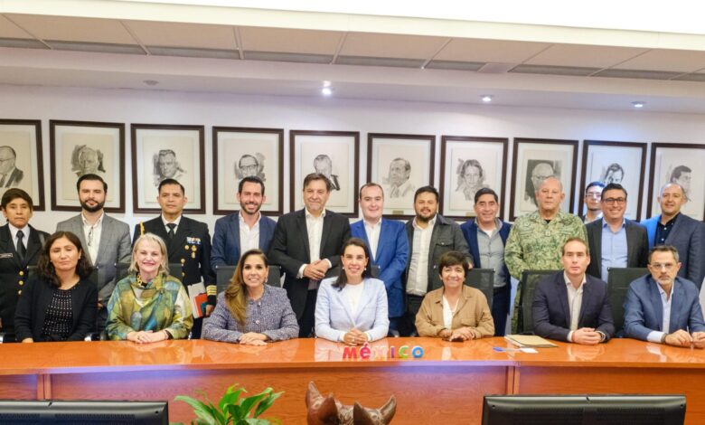 Gobernadora Mara Lezama encabeza mesa de trabajo con la secretaria de Turismo del Gobierno de México