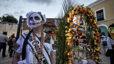 Hanal Pixán 2025 llena de color y tradición el Centro Histórico de Campeche