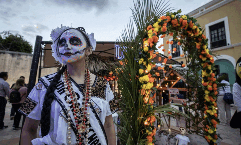 Hanal Pixán 2025 llena de color y tradición el Centro Histórico de Campeche