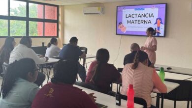 Imparten taller de lactancia materna en el Tecnológico de Escárcega