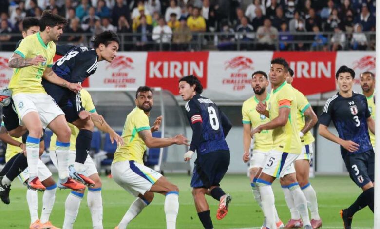 Japón le gana a Brasil y logra triunfo histórico en Fecha FIFA