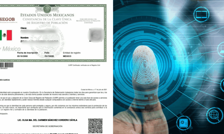 La CURP biométrica ya funciona como identificación oficial en México