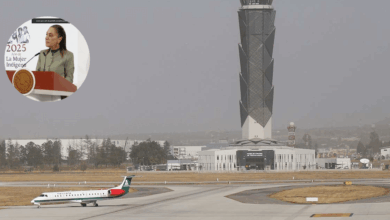 La defensa del AIFA Presidenta Sheinbaum rechaza la medida de EE. UU. y la califica de unilateral