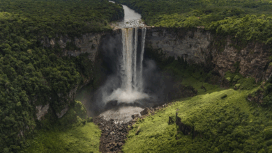 La leyenda que salta al vacío Kaieteur Falls, la joya oculta de Guyana (Foto por René Koster)