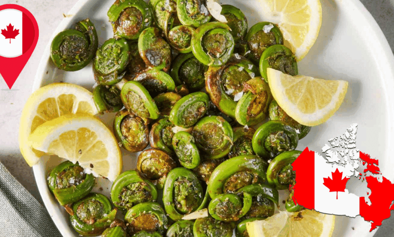 Más allá del Poutine Fiddleheads, el tesoro de Canadá que solo se come en primavera