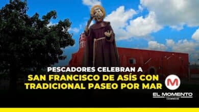 Pescadores celebran a San Francisco de Asís con tradicional paseo por mar