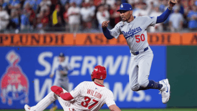 Phillies vencen a Dodgers y fuerzan cuarto juego