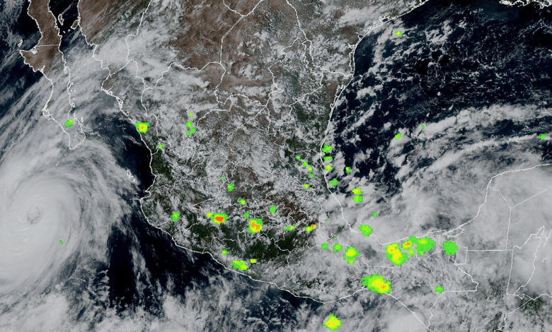 Pronostican lluvias torrenciales en gran parte del país alerta por tormentas eléctricas y posibles inundaciones
