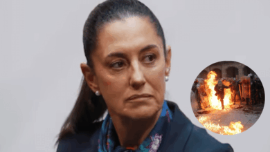Sheinbaum condena violencia en marcha del 2 de octubre en CDMX