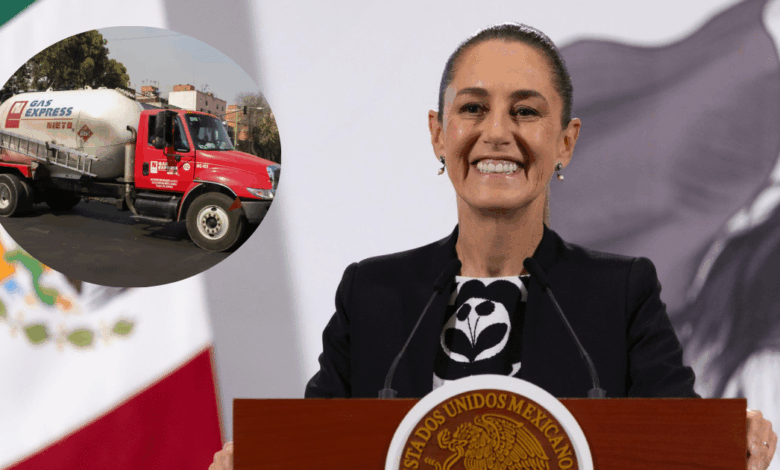 Transporte de gas LP con nuevas reglas, velocidad controlada y sin fugas, anuncia la presidenta Sheinbaum