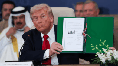 Trump firma plan de paz para Medio Oriente