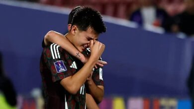 Gilberto Mora termina en lágrimas tras eliminación de México (Foto de internet)