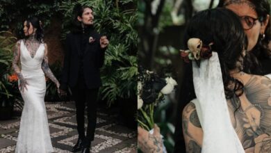 Boda gótica de la hija de Mónica Garza causa sensación en redes sociales (Foto de internet)