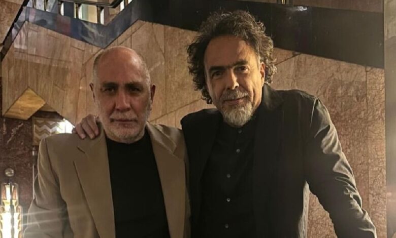 Guillermo Arriaga y Alejandro González Iñárritu se reconcilian (Foto de internet)