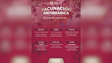 ¡Vacuna gratis a tu mascota contra la rabia este 9 y 10 de octubre en Campeche!