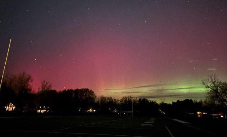 Acerca de las auroras boreales que han sorprendido ¿Por qué sucede? (Foto de internet)