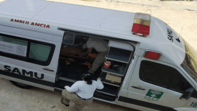 Abuelita sufre desmayo durante ataque de pánico en tienda de Escárcega