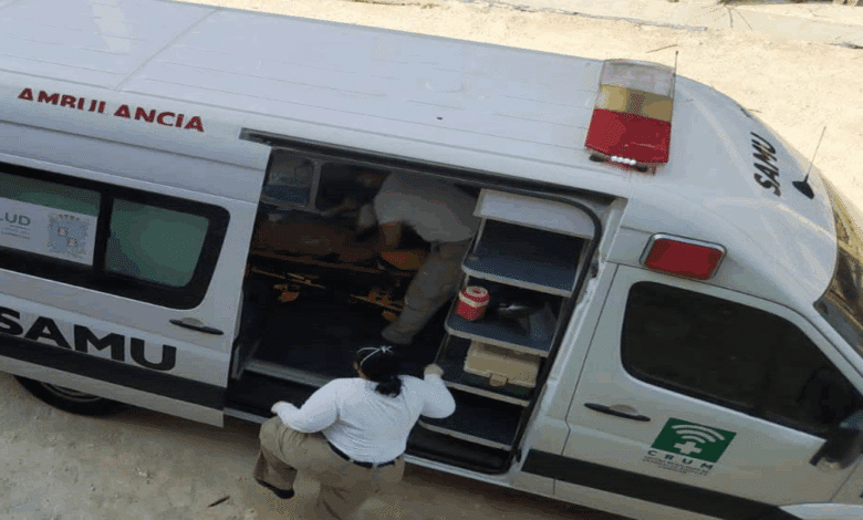 Abuelita sufre desmayo durante ataque de pánico en tienda de Escárcega