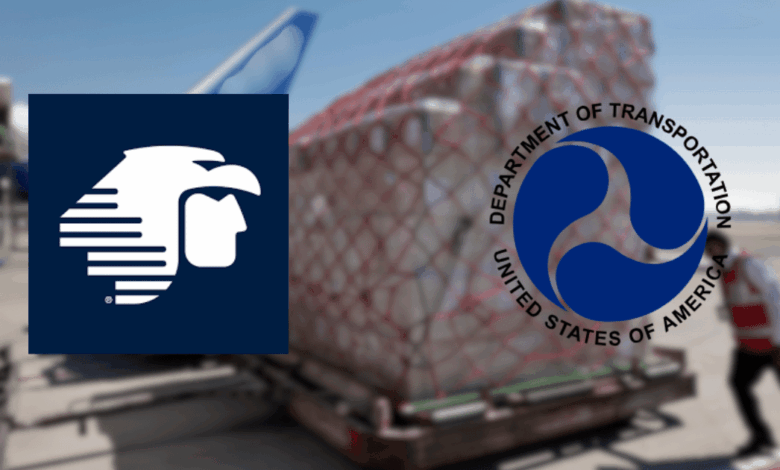 Aeroméxico pide a Estados Unidos retirar la restricción al servicio de carga combinada en el AICM