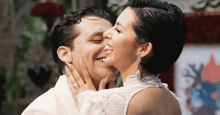 Ángela Aguilar confirma emocionada la fecha de su boda religiosa con Christian Nodal