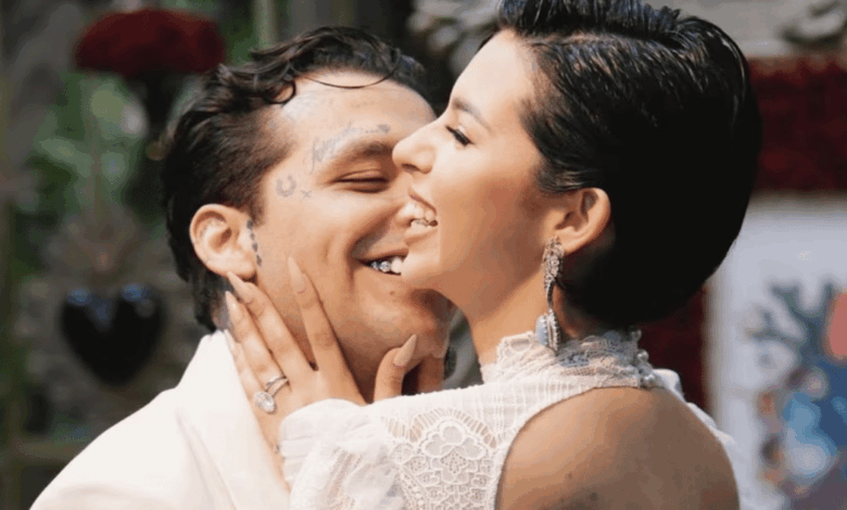Ángela Aguilar confirma emocionada la fecha de su boda religiosa con Christian Nodal
